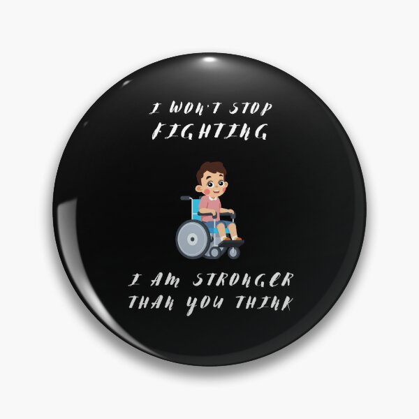Item preview, I won't stop fighting I am stronger than you think designed and sold by BababuuuPrint.