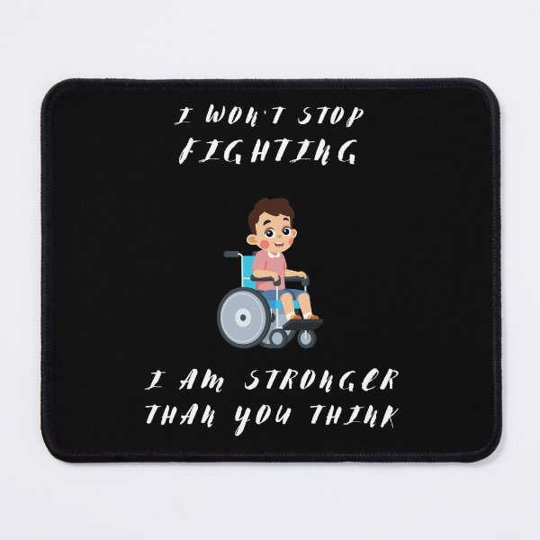 Item preview, I won't stop fighting I am stronger than you think designed and sold by BababuuuPrint.