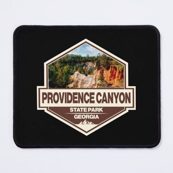 Item preview, Providence Canyon State Park Georgia Travel Art Badge designed and sold by KrisSidDesigns.