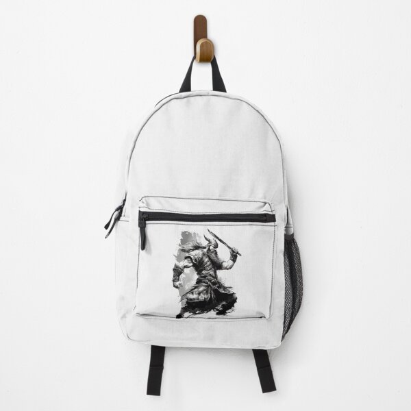 Item preview, Viking warrior sumi-e painting designed and sold by RedShirtArts.