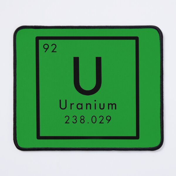 Item preview, Uranium, periodic table. designed and sold by The-shirt-inc.