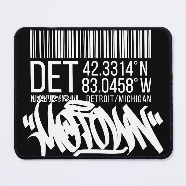 Item preview, Detroit, MI (white) designed and sold by ICYMI-DZNS.