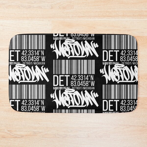 Item preview, Detroit, MI (white) designed and sold by ICYMI-DZNS.