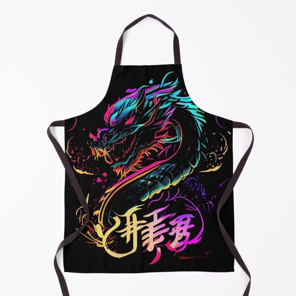 Item preview, Synthwave Chinese Dragon designed and sold by pedrogag.