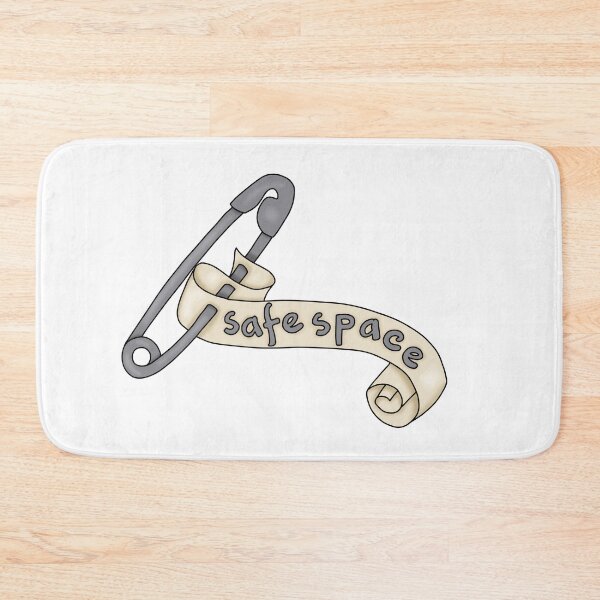 Item preview, Safe space Safety pin designed and sold by Becky-Marie.