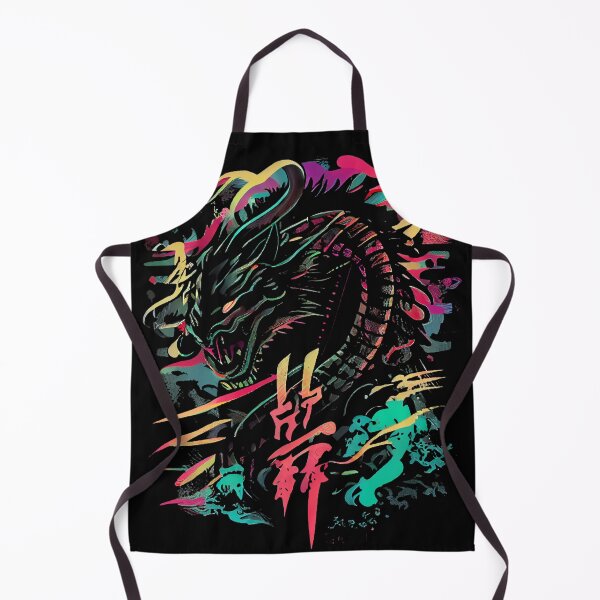 Item preview, Synthwave Chinese Dragon designed and sold by pedrogag.