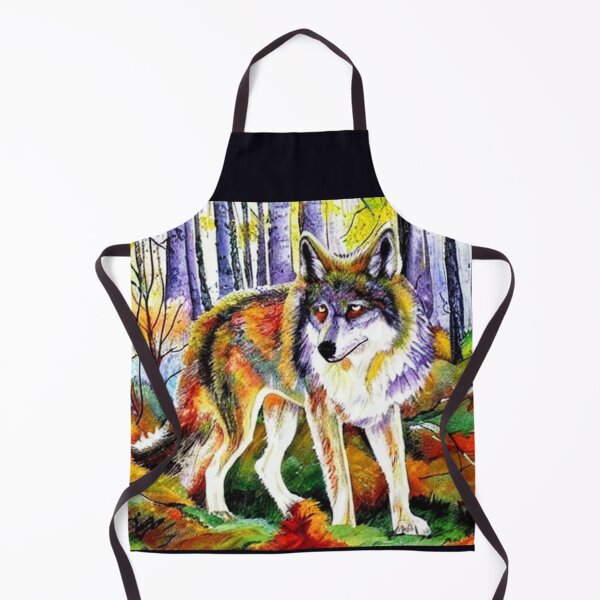 Item preview, A wolf in a beautiful forest. designed and sold by Natalia-Vlad.
