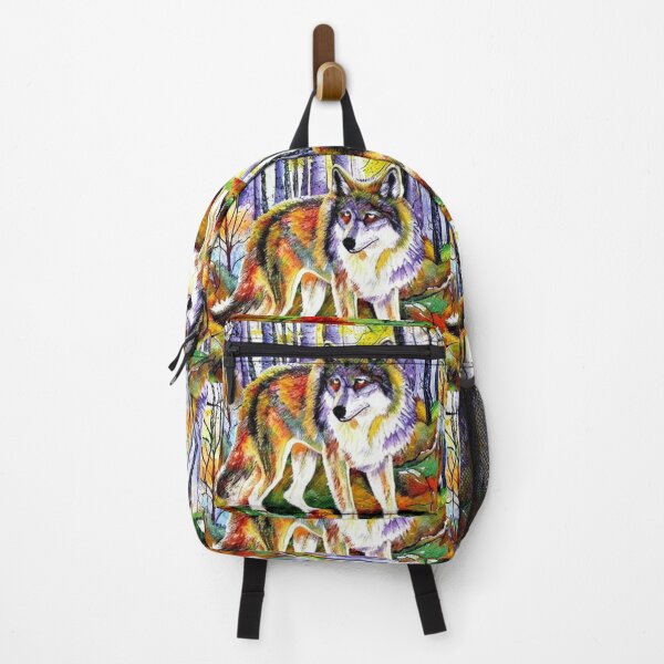 Item preview, A wolf in a beautiful forest. designed and sold by Natalia-Vlad.
