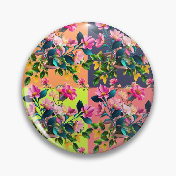 Item preview, seamless floral pattern designed and sold by SHOPingYOU.