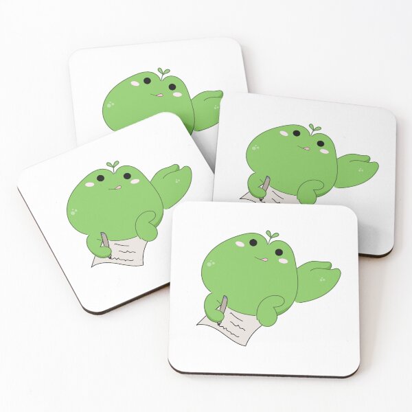 Item preview, Frog writing a letter designed and sold by yudoodliez.