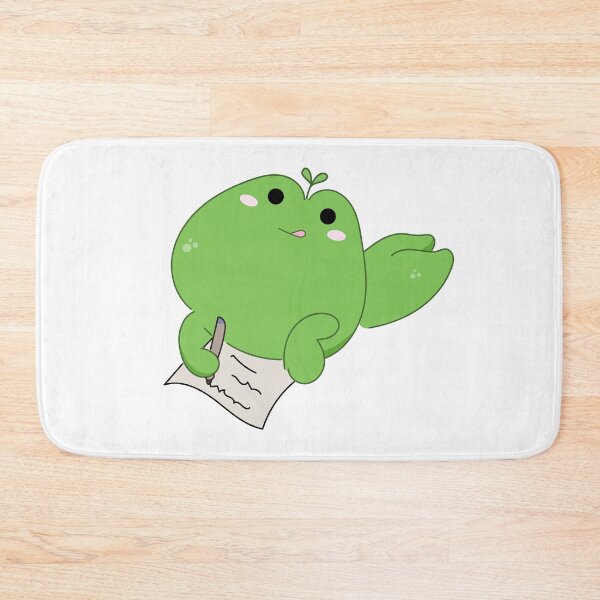 Item preview, Frog writing a letter designed and sold by yudoodliez.