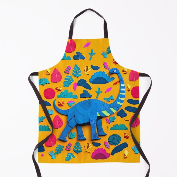 Item preview, DIY Brontosaurus - craft paper style designed and sold by JoanNinjaHen.