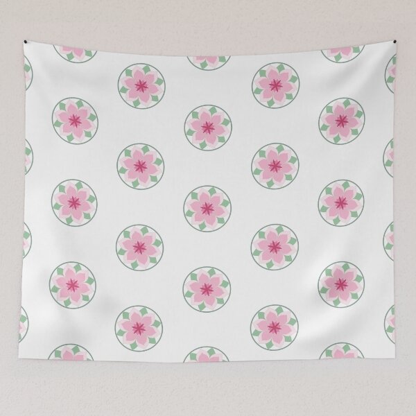 Item preview, Pink spring flower [korea traditional] designed and sold by haje-shop.