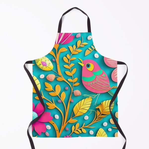 Item preview, Do it yourself style: Birdy in the Cyan Field designed and sold by JoanNinjaHen.