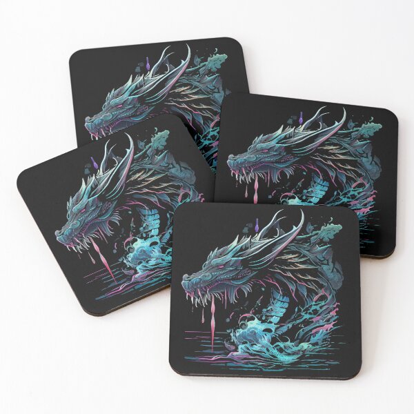 Item preview, Synthwave Chinese Dragon designed and sold by pedrogag.