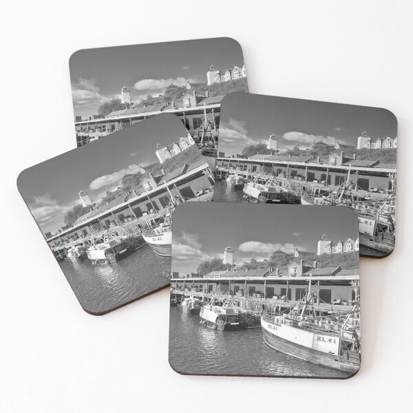 Item preview, Monochrome North Shields Fish Quay designed and sold by Violaman.
