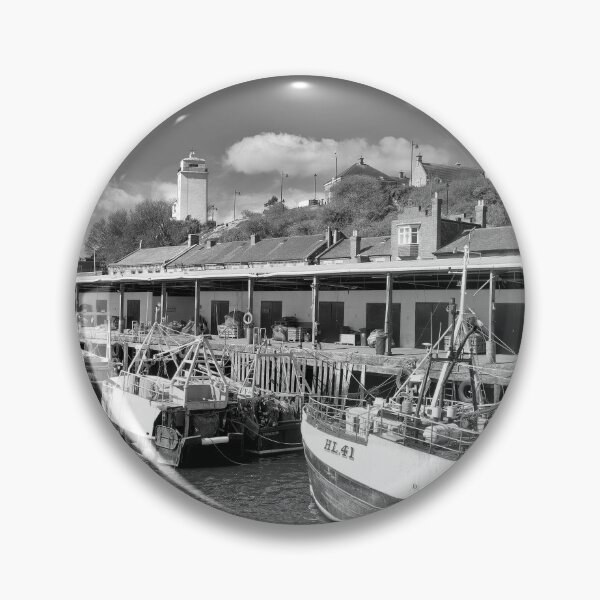 Item preview, Monochrome North Shields Fish Quay designed and sold by Violaman.