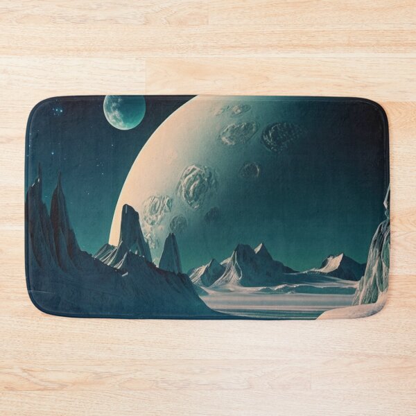 Item preview, Space Ice Lake and Mountains designed and sold by Synthetic-Dream.