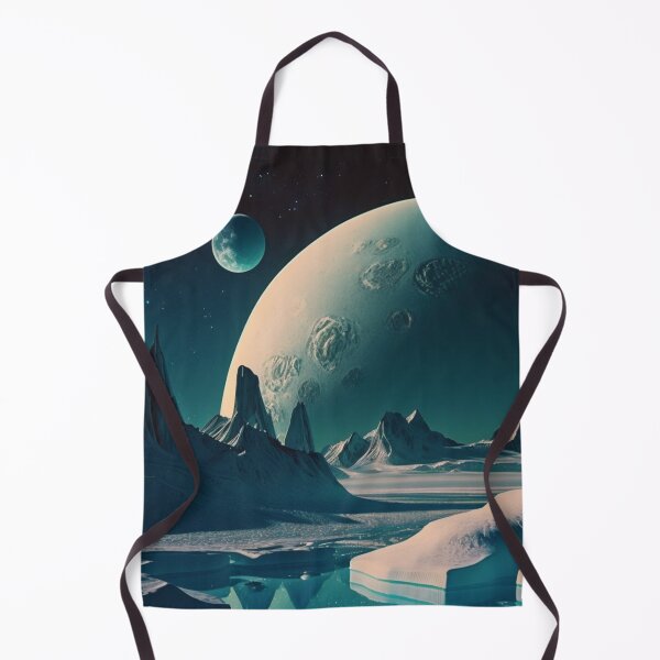 Item preview, Space Ice Lake and Mountains designed and sold by Synthetic-Dream.