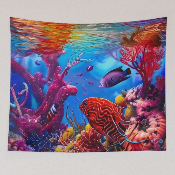 Item preview, Spectacle of Colors under the Water Surface designed and sold by M-Lin.
