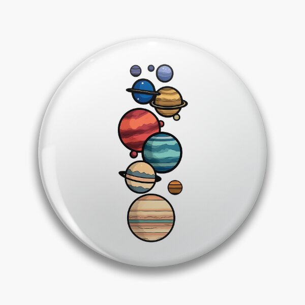 Item preview, Solar System designed and sold by InkVibe.