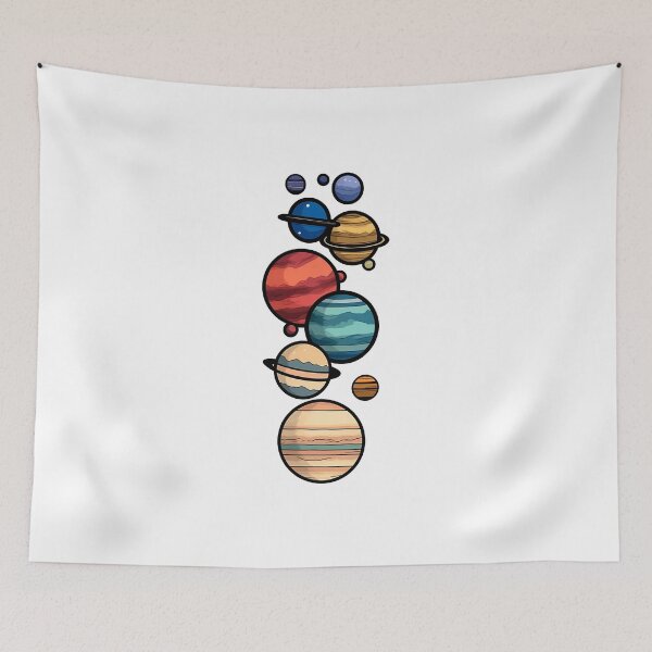 Item preview, Solar System designed and sold by InkVibe.