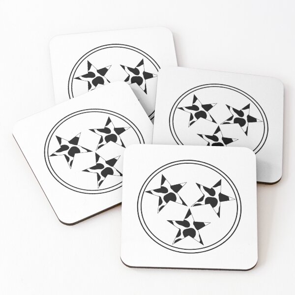 Item preview, Cow Tri-Star Sticker designed and sold by BellaMargaux.