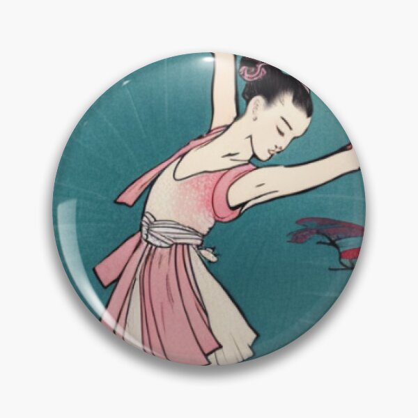 Item preview, Japanese girl dancing designed and sold by Sharonraz.