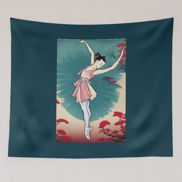Item preview, Japanese girl dancing designed and sold by Sharonraz.