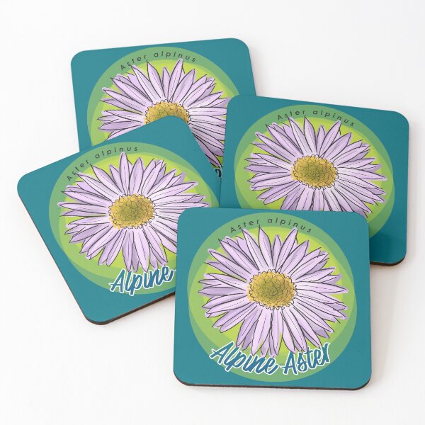 Item preview, Alpine Aster designed and sold by Lindsey McDonald.