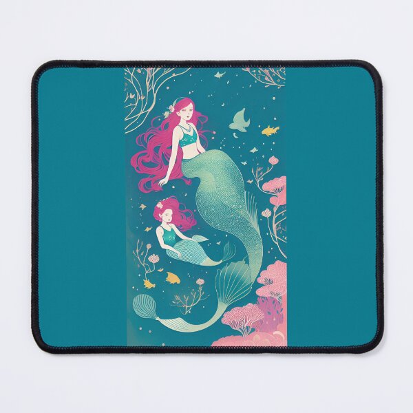 Item preview, mermaid fam designed and sold by memesncreams.