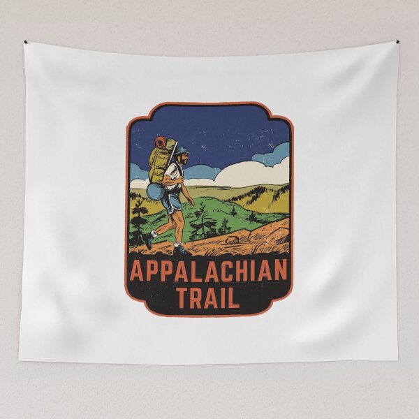 Aperçu de l'œuvre Appalachian Trail Vintage Backpacking créée et vendue par HalpinDesign.