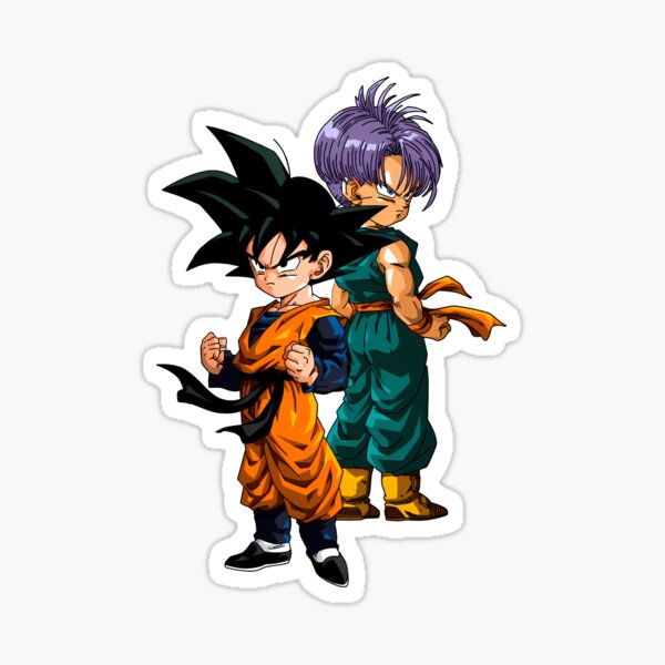 Goku SSJ 2 Sticker by Dankelys