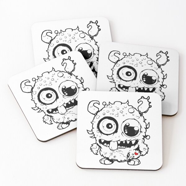 Item preview, Grumpy Monsters designed and sold by HINKYPUNK-UK.
