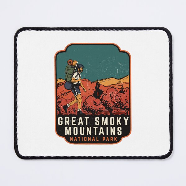Artikelvorschau, Great Smoky Mountains Vintage Backpacking entworfen und verkauft von HalpinDesign.