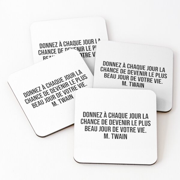 Aperçu de l'œuvre Donnez à chaque jour la chance de devenir le plus beau jour de votre vie. M.Twain créée et vendue par LiteraryQuotes.