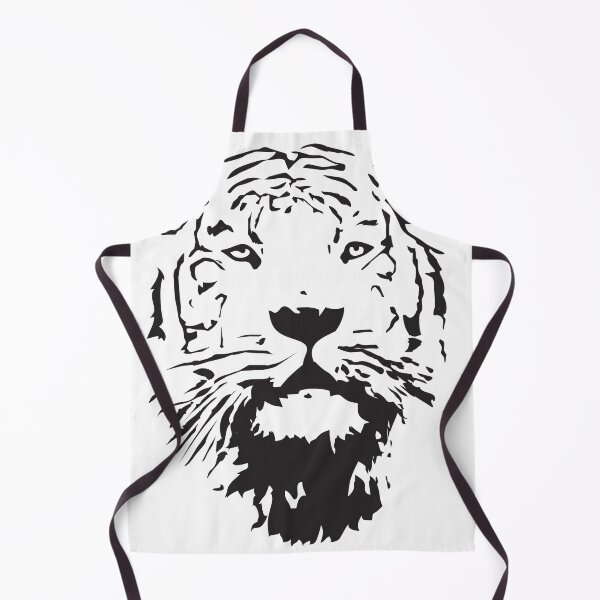 Item preview, Retro Tiger Face Illustration designed and sold by The Masked Designer.