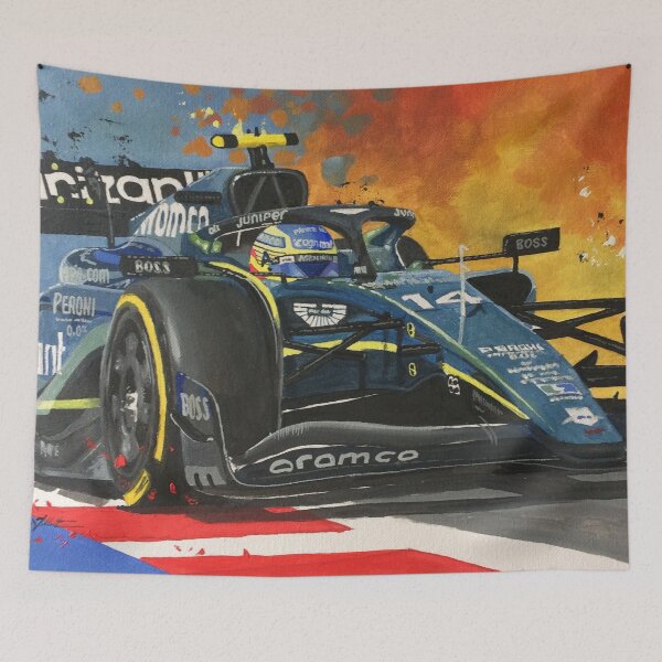 Item preview, FERNANDO ALONSO ASTON MARTIN designed and sold by Gregtillettart.