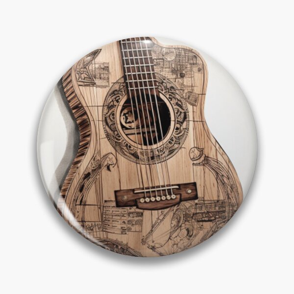 Artikelvorschau, Sleek guitar design. entworfen und verkauft von ChromaChameleon.