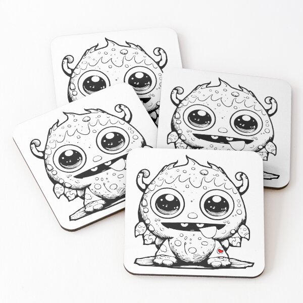 Item preview, Grumpy Monsters designed and sold by HINKYPUNK-UK.