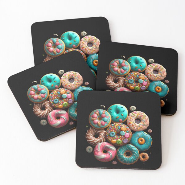Item preview, Delicious colorful donuts designed and sold by MagicWardrobe.