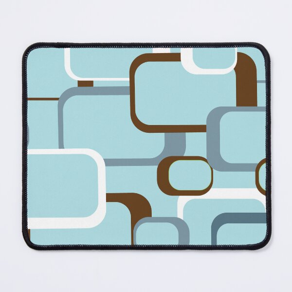 Item preview, Retro squares with Light Blue Background designed and sold by ValeriesGallery.