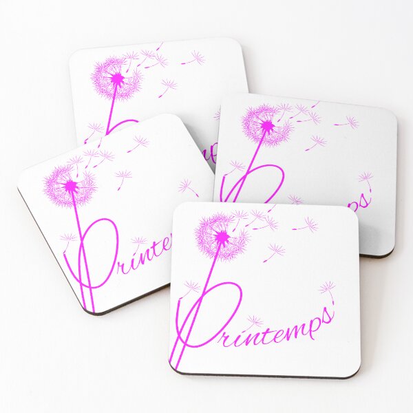 Item preview, Dandelion - Spring flower - Pink designed and sold by bunterkunt.