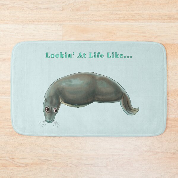 Item preview, Side Eye Sealion painting designed and sold by AK-Hevonen.