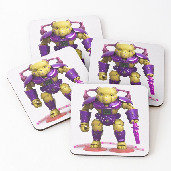 Item preview, Never released action figure! Bear robot mutant designed and sold by SheepAttack.