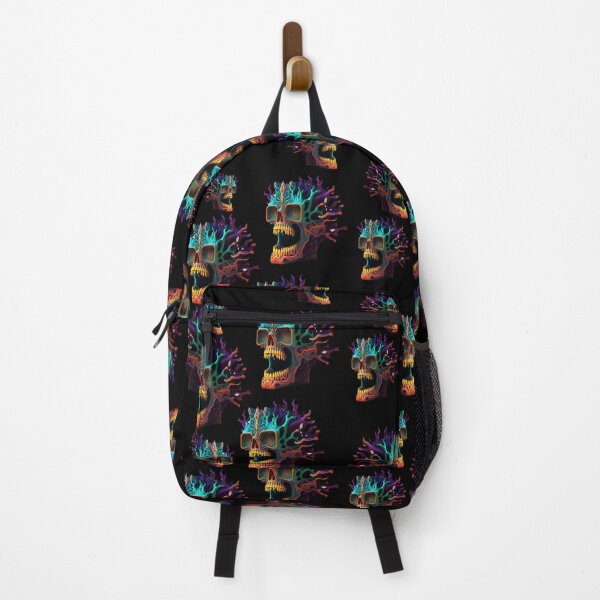 Item preview, psychedelic skull designed and sold by Kalka088.