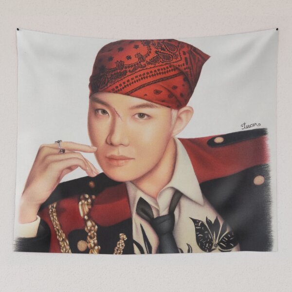Item preview, jhope designed and sold by FarzanArt.