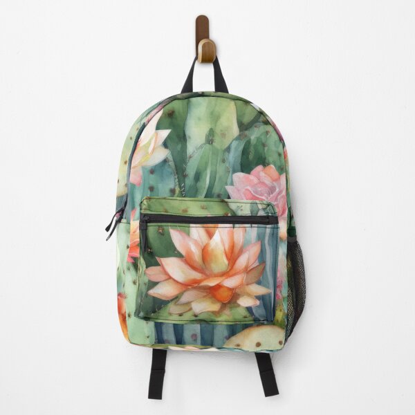 Item preview, Watercolour Cacti in bloom designed and sold by miamakescolors.