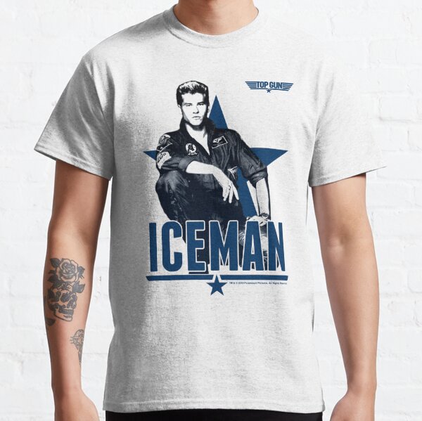 Top Gun Iceman Portrait Poster Classic T-Shirt