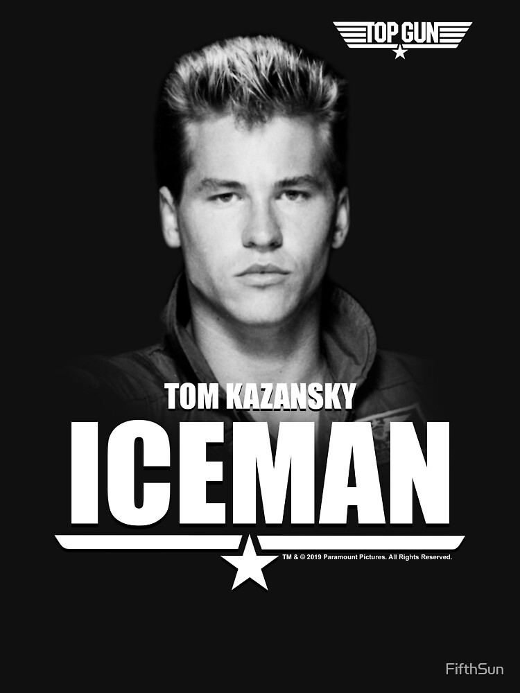 Disover Top Gun Tom Kazansky The Iceman Portrait Classic T-Shirt